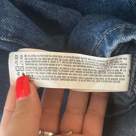 Forever 21 denim jean mini dress - Picture 8 of 8